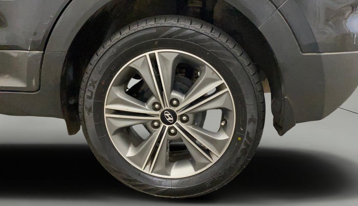 2018 Hyundai Creta SX PLUS AT 1.6 PETROL, Petrol, Automatic, 55,657 km, Left Rear Wheel