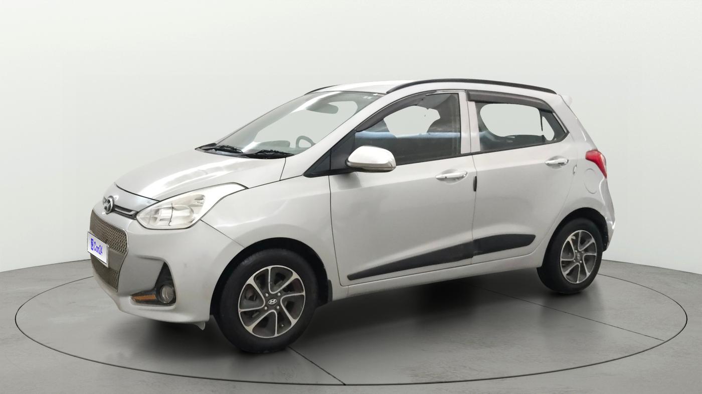 2017 Hyundai Grand i10 ASTA 1.2 KAPPA VTVT, Petrol, Manual, 1,08,310 km, Left Front Diagonal