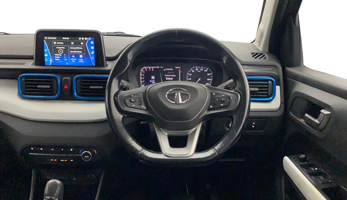 2022 Tata PUNCH CREATIVE AMT 1.2 RTN DUAL TONE, Petrol, Automatic, 50,285 km, Steering Wheel Close Up