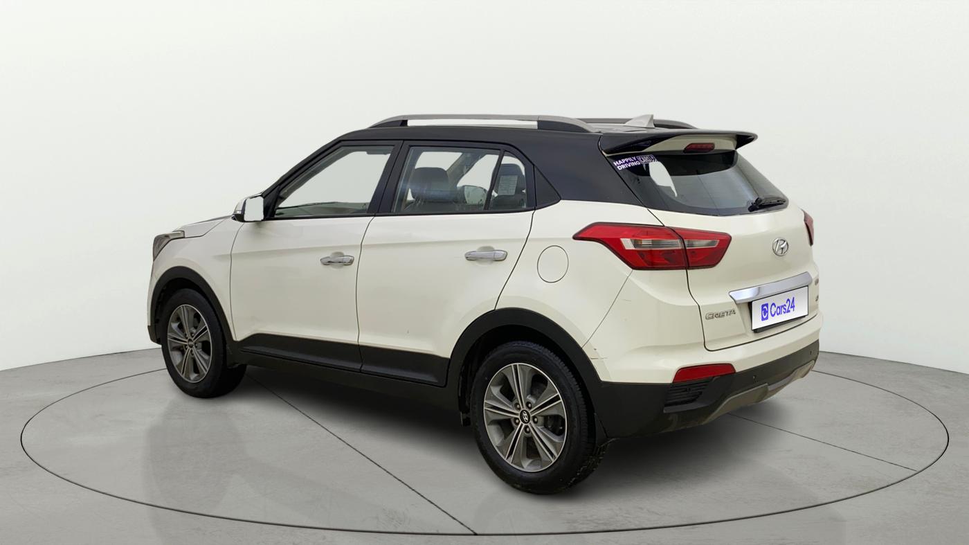 2018 Hyundai Creta SX PLUS AT 1.6 PETROL, Petrol, Automatic, 50,016 km, Left Back Diagonal