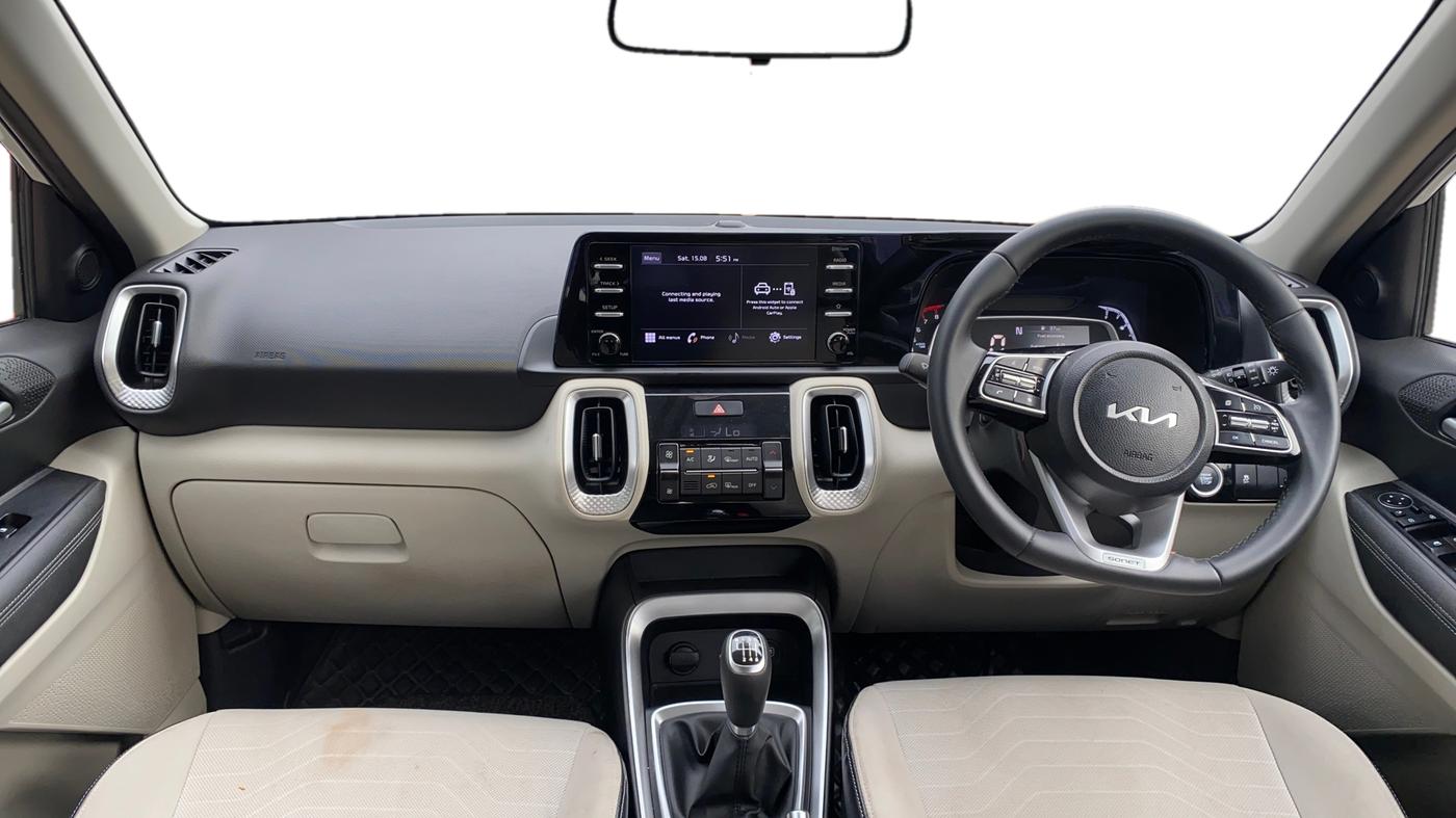 2022 KIA SONET HTX ANNIVERSARY EDITION 1.0 IMT, Petrol, Manual, 14,868 km, Dashboard