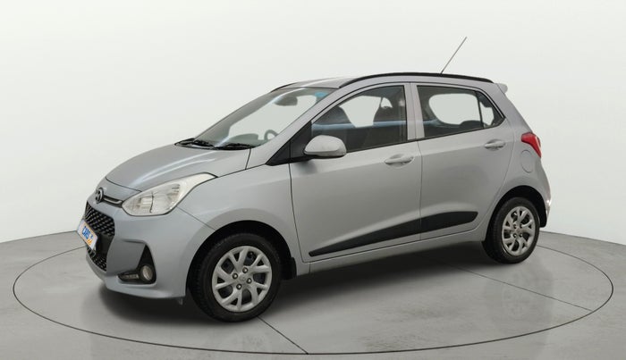 2019 Hyundai Grand i10 SPORTZ 1.2 KAPPA VTVT, Petrol, Manual, 51,800 km, Left Front Diagonal