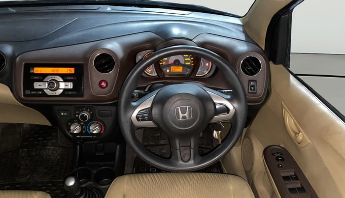 2013 Honda Amaze 1.2L I-VTEC S, Petrol, Manual, 20,087 km, Steering Wheel Close Up