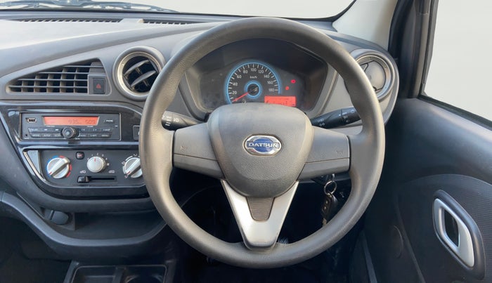 2018 Datsun Redi Go T (O), Petrol, Manual, 61,237 km, Steering Wheel Close Up