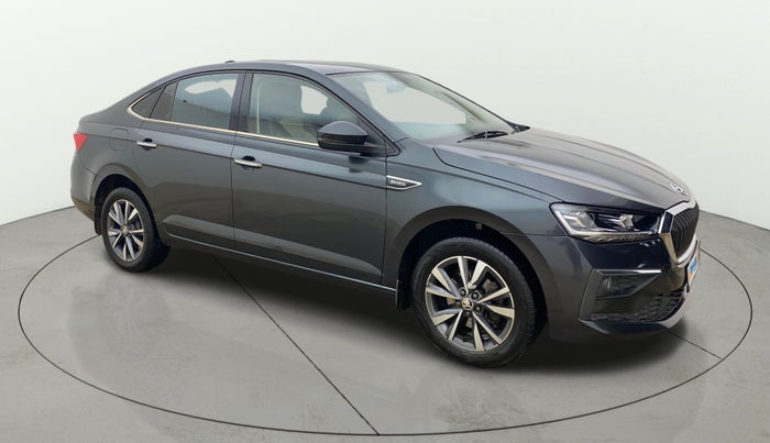 2022 Skoda SLAVIA STYLE 1.0L TSI AT, Petrol, Automatic, 74,692 km, Right Front Diagonal