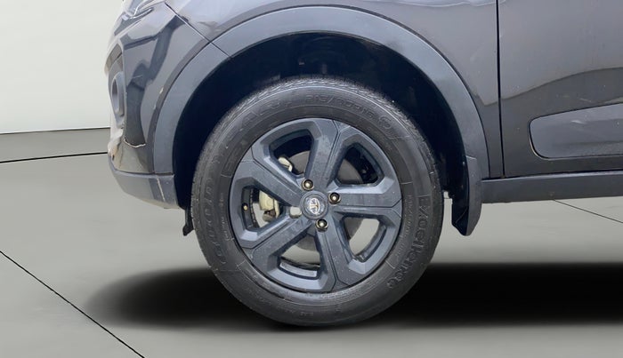 2022 Tata NEXON XZ PLUS (O) PETROL DARK EDITION, Petrol, Manual, 12,954 km, Left Front Wheel