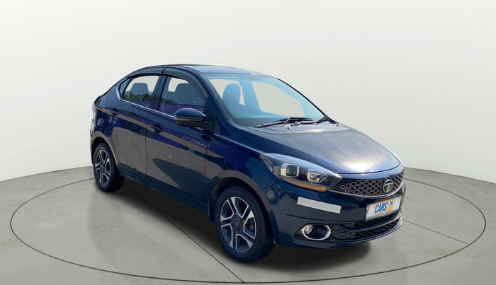 2019 Tata TIGOR XZ PLUS PETROL, CNG, Manual, 1,24,814 km, Right Front Diagonal