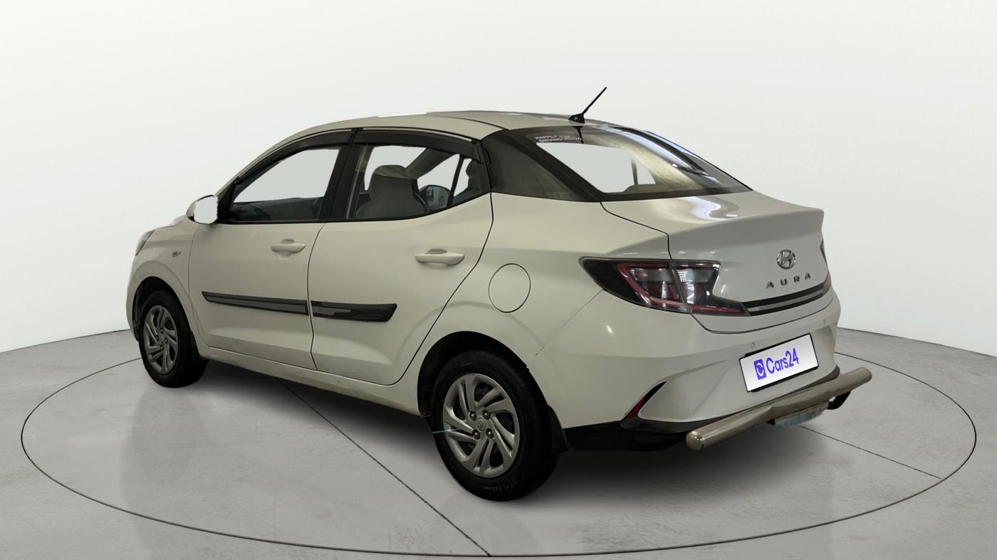 2021 Hyundai AURA S 1.2, Petrol, Manual, 34,327 km, Left Back Diagonal