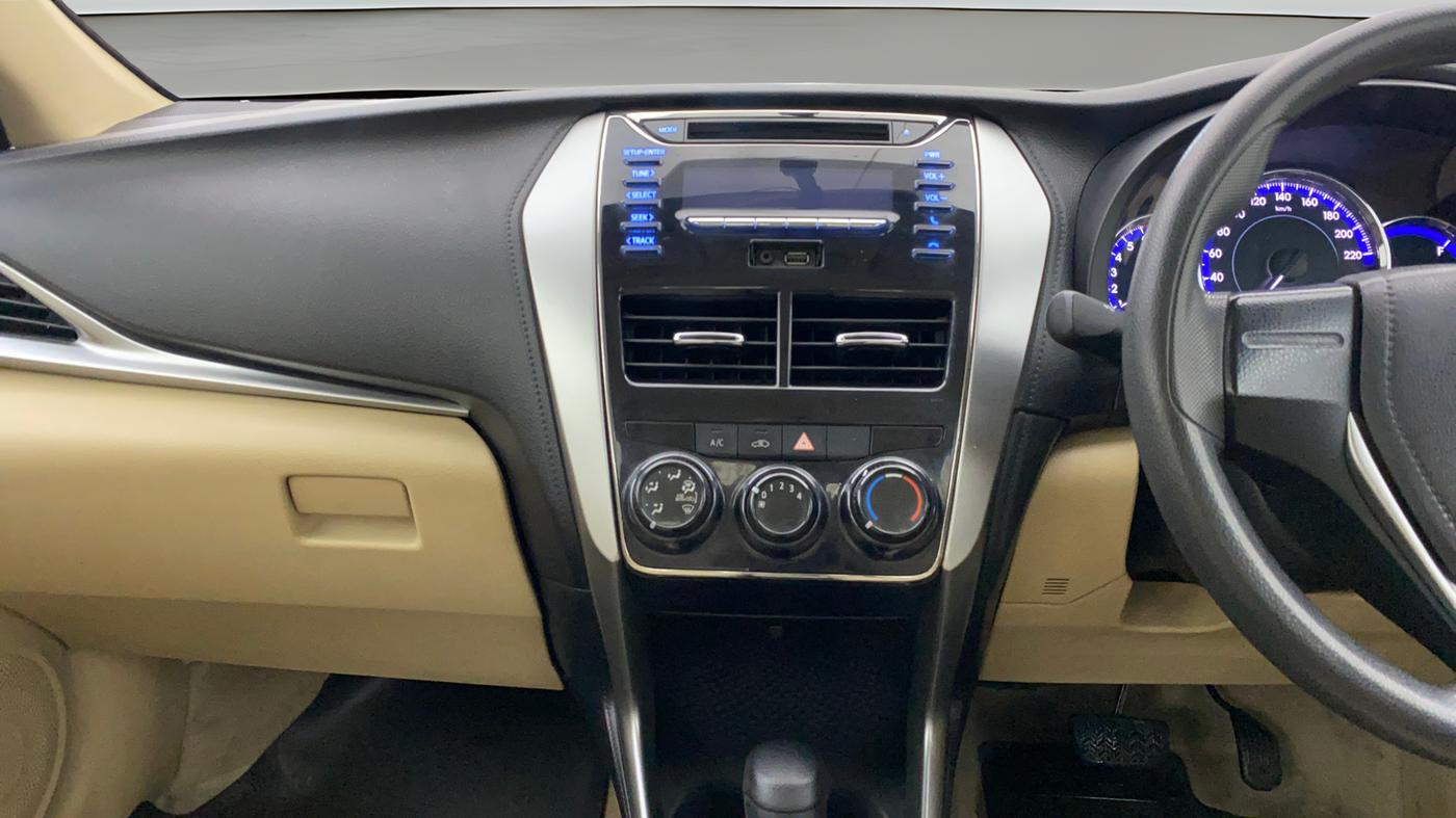 2018 Toyota YARIS J CVT, Petrol, Automatic, 1,09,475 km, Air Conditioner