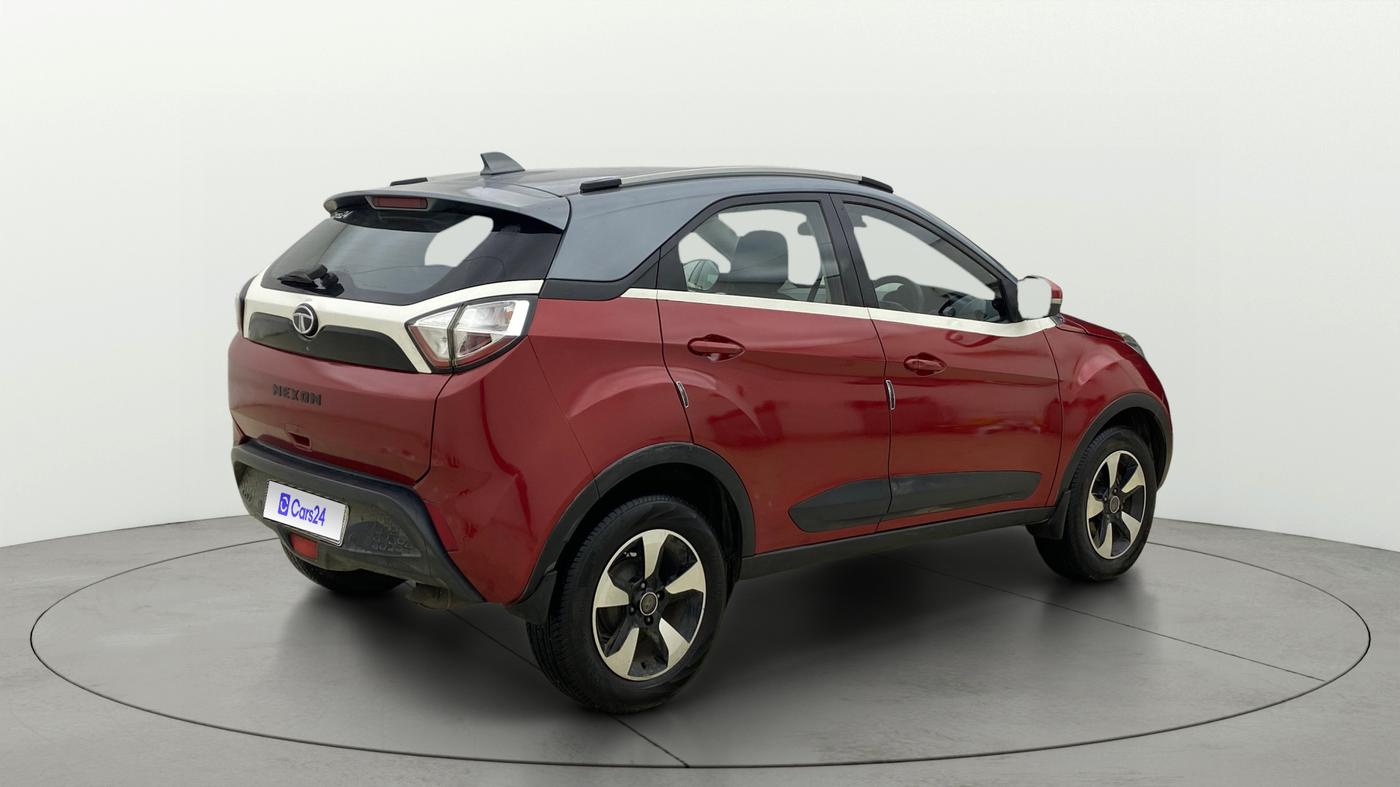 2018 Tata NEXON XZ PLUS PETROL, Petrol, Manual, 47,216 km, Right Back Diagonal