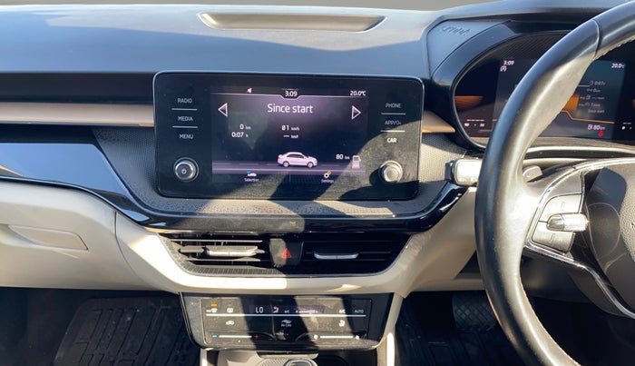 2022 Skoda SLAVIA STYLE 1.0L TSI AT, Petrol, Automatic, 20,469 km, Air Conditioner