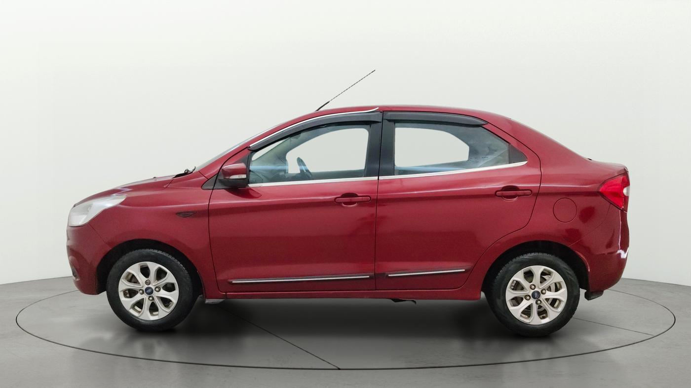2017 Ford Figo Aspire TITANIUM 1.2 PETROL, Petrol, Manual, 1,23,557 km, Left Side
