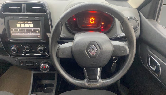 2018 Renault Kwid RXT 1.0 AMT (O), Petrol, Automatic, 44,598 km, Steering Wheel Close Up