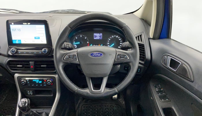 2018 Ford Ecosport TITANIUM 1.5L DIESEL, Diesel, Manual, 85,281 km, Steering Wheel Close Up