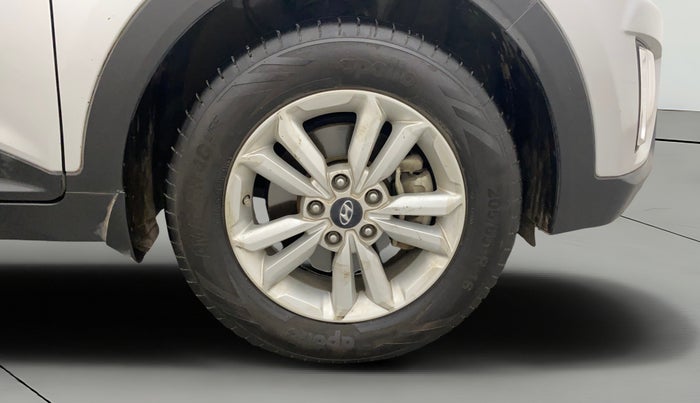 2017 Hyundai Creta SX PLUS 1.6 PETROL, Petrol, Manual, 70,971 km, Right Front Wheel