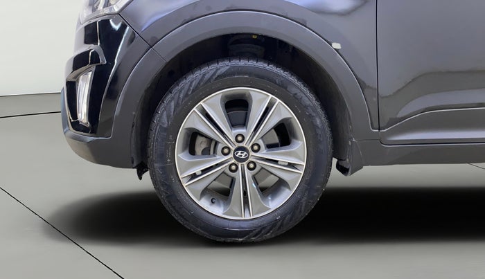 2017 Hyundai Creta SX PLUS AT 1.6 PETROL, Petrol, Automatic, 81,084 km, Left Front Wheel