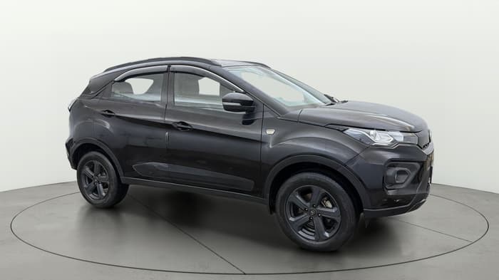 2022 Tata NEXON XZ PLUS (HS) PETROL DARK EDITION, Petrol, Manual, 77,227 km, Right Front Diagonal