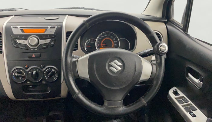 2013 Maruti Wagon R 1.0 VXI, Petrol, Manual, 23,201 km, Steering Wheel Close Up