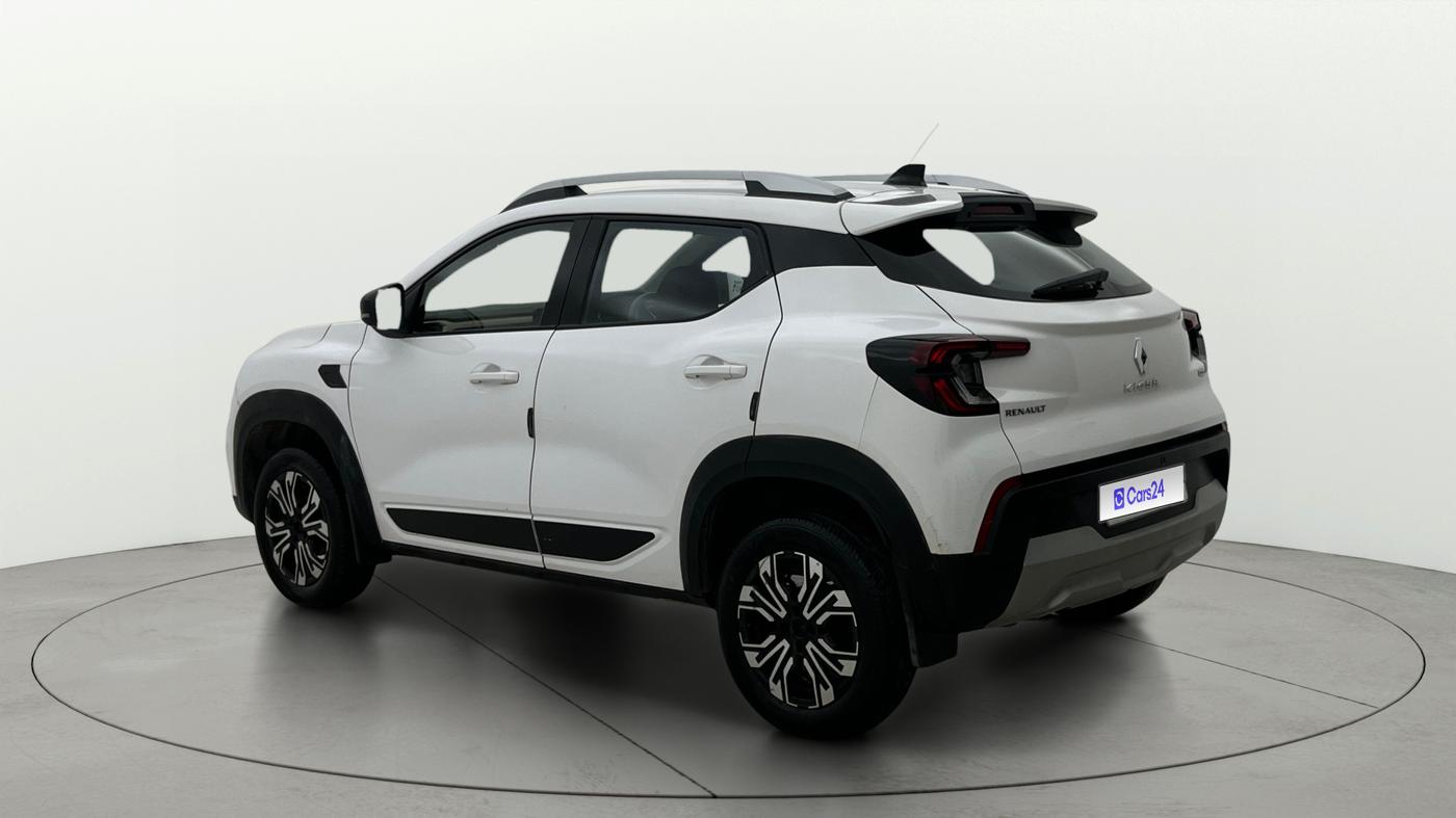 2021 Renault Kiger RXT (O) AMT, Petrol, Automatic, 55,848 km, Left Back Diagonal
