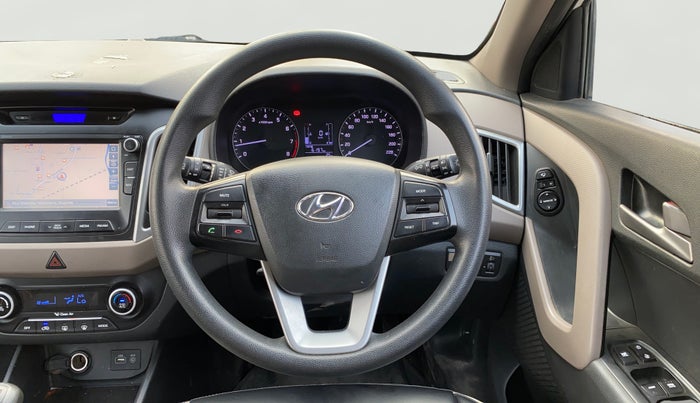 2018 Hyundai Creta SX PLUS 1.6 PETROL, Petrol, Manual, 51,943 km, Steering Wheel Close Up