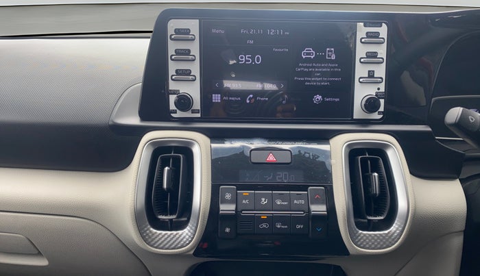 2021 KIA SONET HTX 1.0 IMT, Petrol, Manual, 16,868 km, Air Conditioner