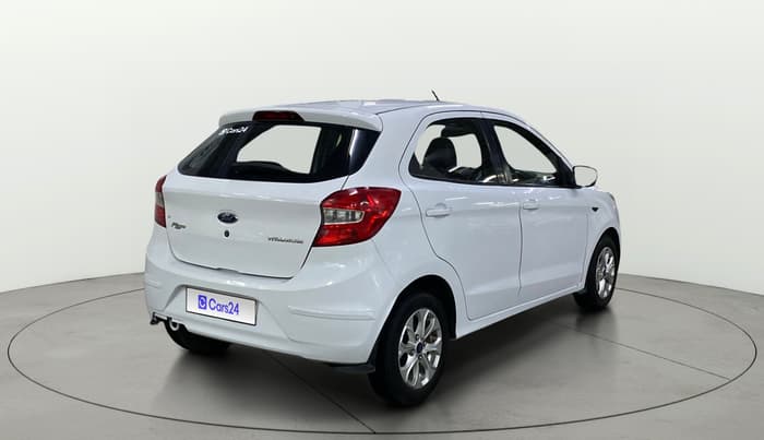 2017 Ford New Figo TITANIUM 1.2 PETROL MT, Petrol, Manual, 34,711 km, Right Back Diagonal