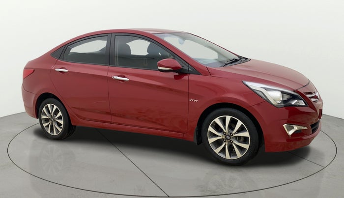 2015 Hyundai Verna FLUIDIC 4S 1.6 VTVT S(O), CNG, Manual, 1,04,380 km, Right Front Diagonal