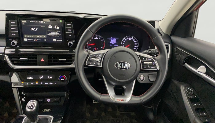 2019 KIA SELTOS GTK 1.4 PETROL, Petrol, Manual, 20,994 km, Steering Wheel Close Up