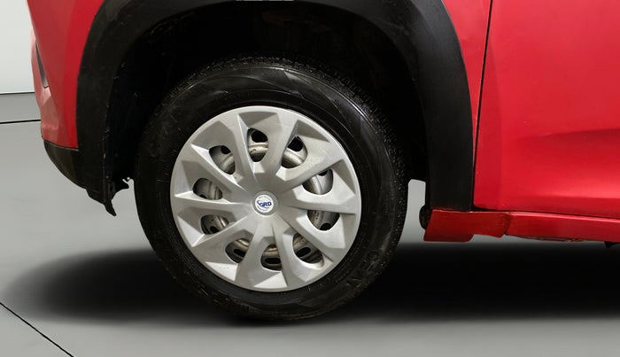 2019 Mahindra KUV 100 NXT K2 P 6 STR, Petrol, Manual, 70,016 km, Left Front Wheel