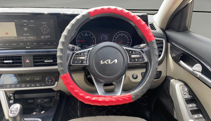 2021 KIA SELTOS HTX 1.5 PETROL, Petrol, Manual, 37,381 km, Steering Wheel Close Up