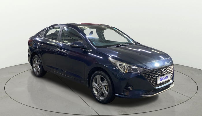 2022 Hyundai Verna SX (O)1.5 MPi, Petrol, Manual, 39,191 km, Right Front Diagonal