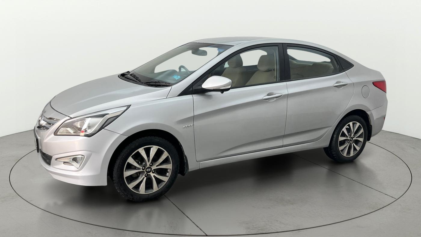2016 Hyundai Verna 1.6 VTVT SX AT, Petrol, Automatic, 65,239 km, Left Front Diagonal