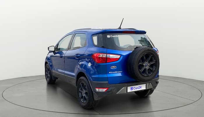 2020 Ford Ecosport TITANIUM + 1.5L PETROL AT, Petrol, Automatic, 50,757 km, Left Back Diagonal