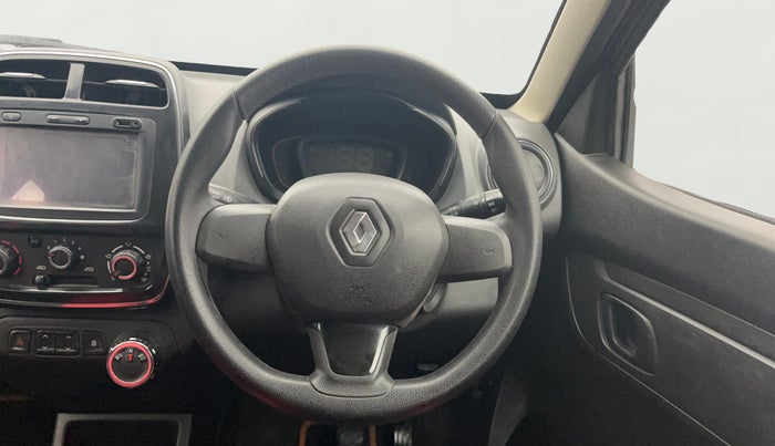 2018 Renault Kwid RXT 1.0 AMT (O), Petrol, Automatic, 24,119 km, Steering Wheel Close Up