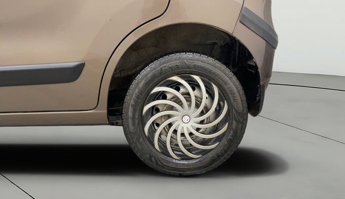 2014 Maruti Wagon R 1.0 LXI CNG, CNG, Manual, 1,24,790 km, Left Rear Wheel