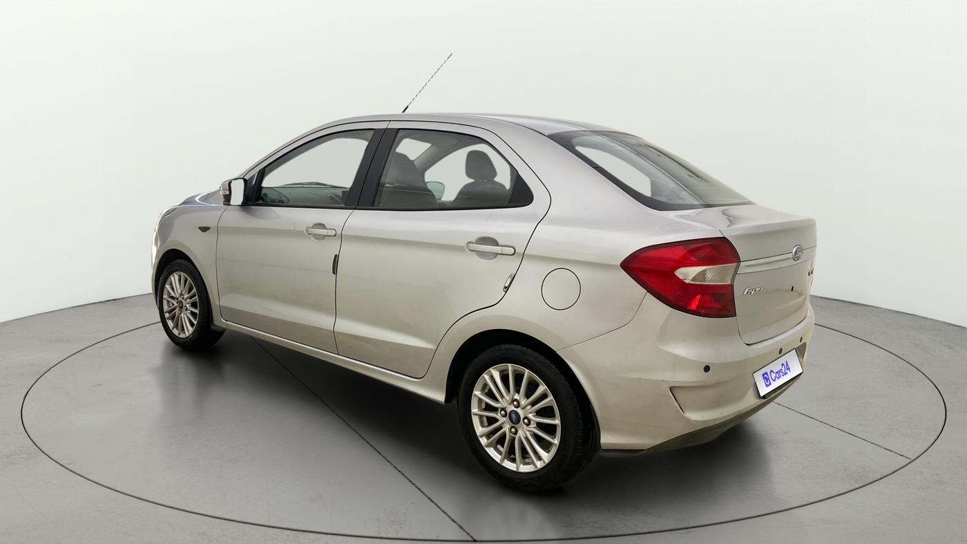 2019 Ford Figo Aspire TITANIUM 1.2 PETROL, CNG, Manual, 1,11,407 km, Left Back Diagonal
