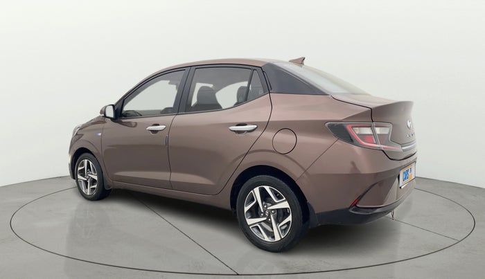 2020 Hyundai AURA SX PLUS 1.2 AMT CRDI, Diesel, Automatic, 97,609 km, Left Back Diagonal