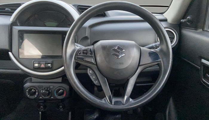 2020 Maruti S PRESSO VXI PLUS AMT, Petrol, Automatic, 45,577 km, Steering Wheel Close Up