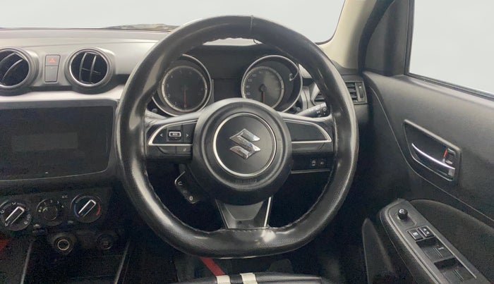 2021 Maruti Swift VXI, Petrol, Manual, 1,30,871 km, Steering Wheel Close Up