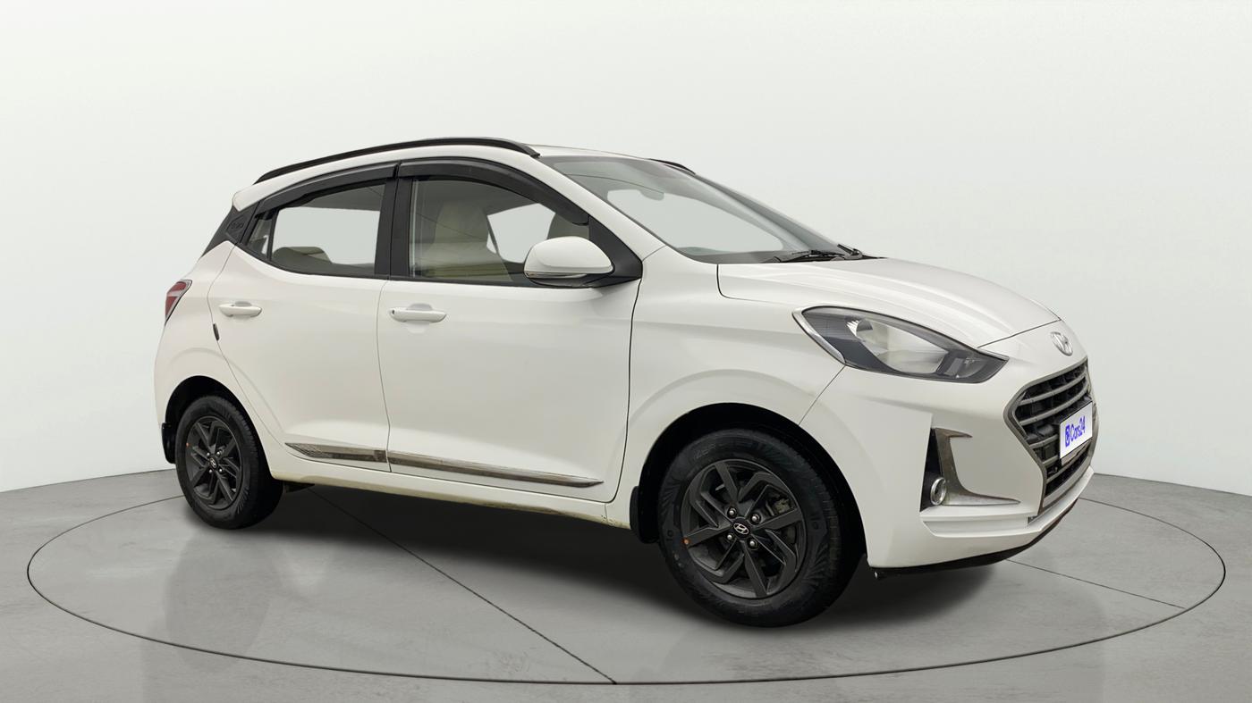 2021 Hyundai GRAND I10 NIOS SPORTZ 1.2 KAPPA VTVT, Petrol, Manual, 12,345 km, Right Front Diagonal