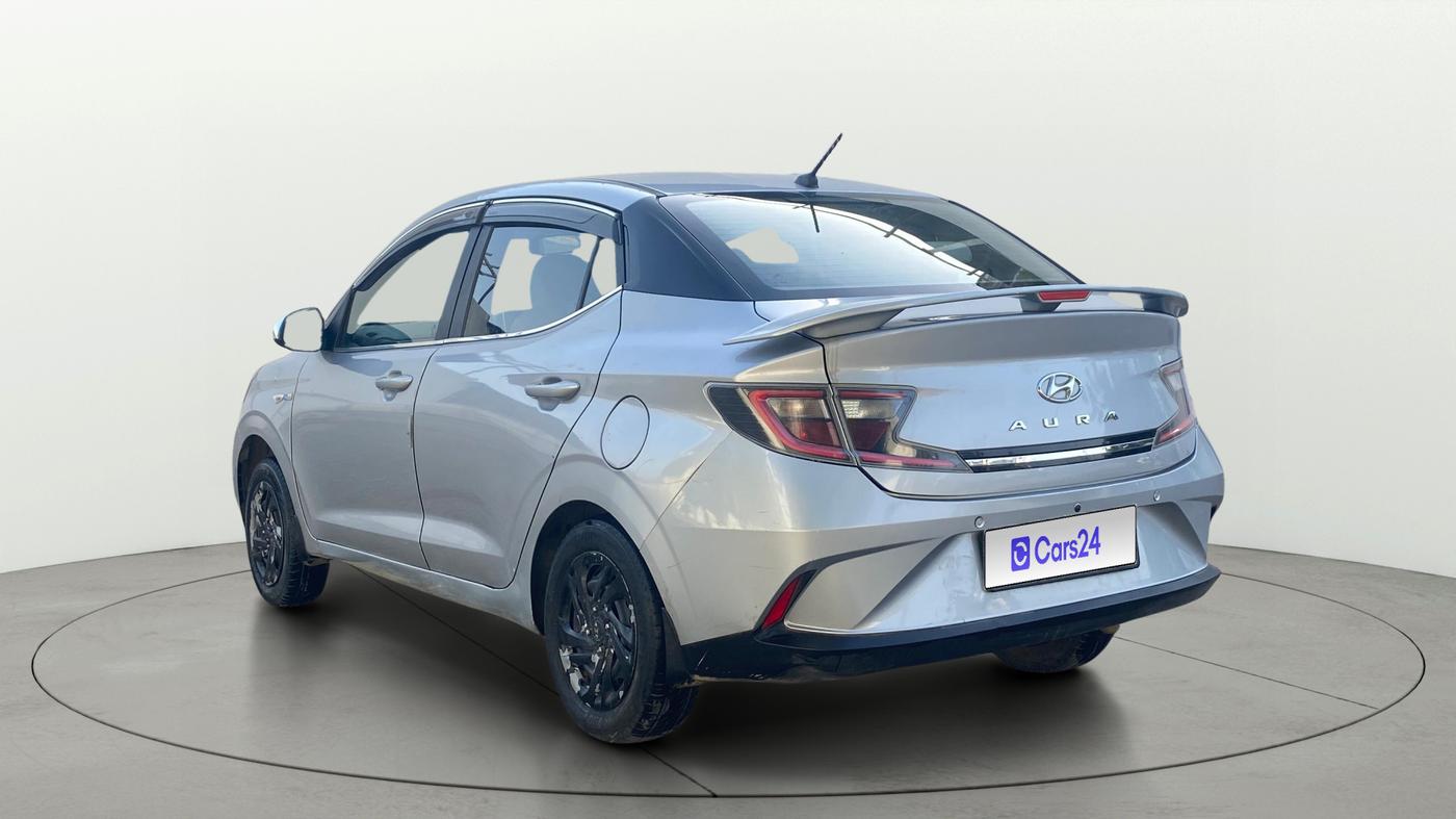 2021 Hyundai AURA S 1.2 CRDI, Diesel, Manual, 1,38,569 km, Left Back Diagonal