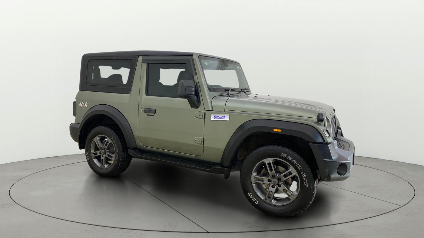 2022 Mahindra Thar LX HARD TOP 4WD MT, Diesel, Manual, 80,825 km, Right Front Diagonal