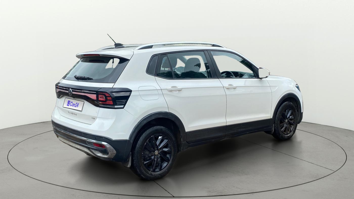 2022 Volkswagen TAIGUN HIGHLINE 1.0 TSI AT, Petrol, Automatic, 37,708 km, Right Back Diagonal