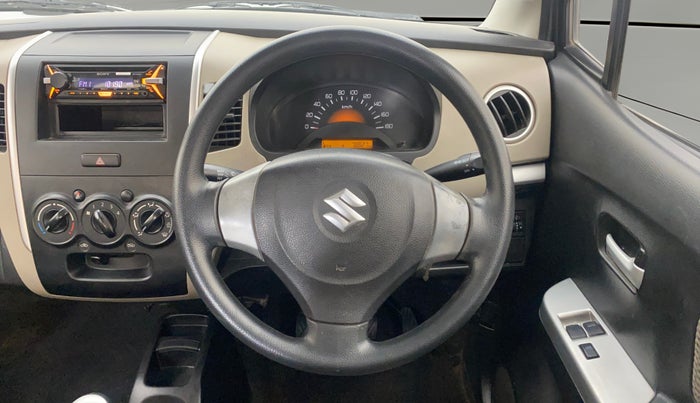 2015 Maruti Wagon R 1.0 LXI, Petrol, Manual, 78,805 km, Steering Wheel Close Up