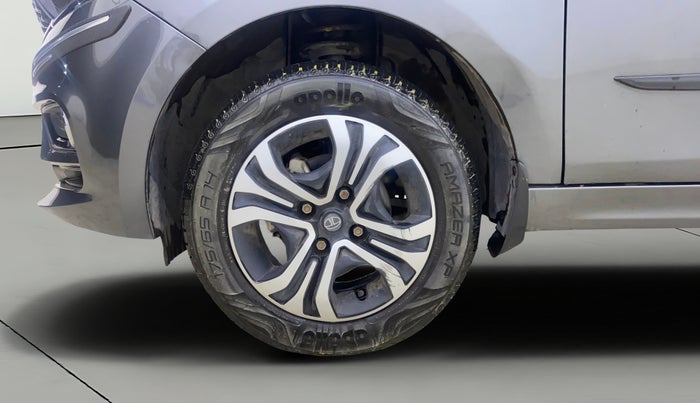 2024 Tata TIGOR XZA Plus iCNG , CNG, Automatic, 3,164 km, Left Front Wheel