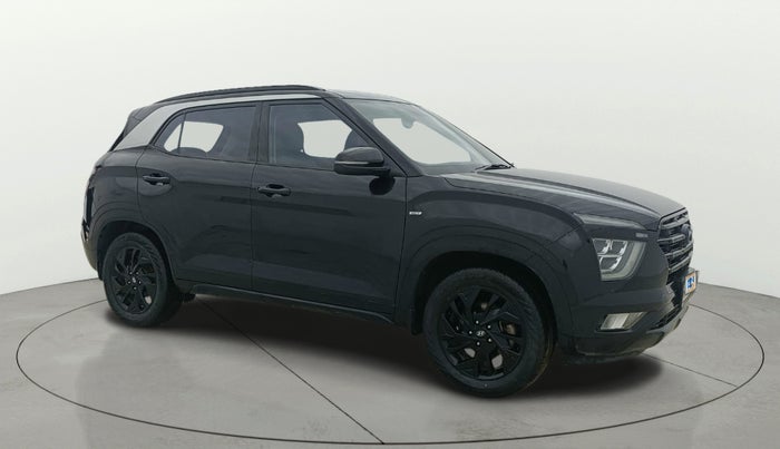 2021 Hyundai Creta SX (O) 1.4 TURBO DCT, Petrol, Automatic, 97,337 km, Right Front Diagonal