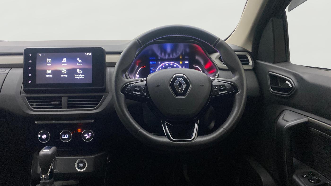 2021 Renault Kiger RXZ TURBO CVT DUAL TONE, Petrol, Automatic, 53,946 km, Steering Wheel Close Up