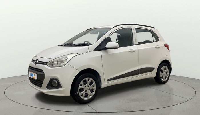 2015 Hyundai Grand i10 SPORTZ 1.2 KAPPA VTVT, Petrol, Manual, 82,415 km, Left Front Diagonal