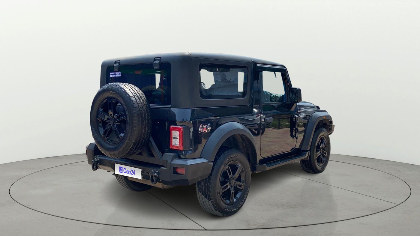 2023 Mahindra Thar LX PETROL HT 4WD AT, Petrol, Automatic, 65,165 km, Right Back Diagonal