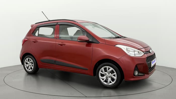 2019 Hyundai Grand i10 SPORTZ 1.2 KAPPA VTVT, Petrol, Manual, 33,101 km, Right Front Diagonal